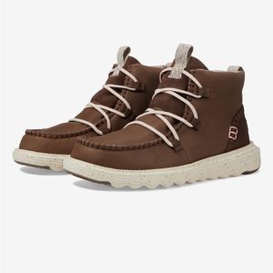 HeyDudes Reyes Leather Boot Womens